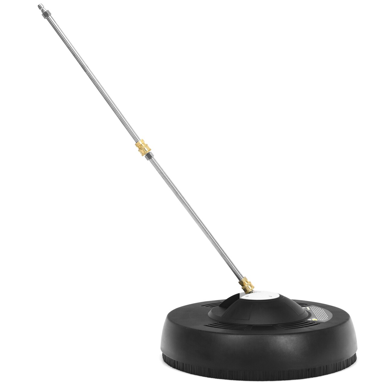 Black 16 Inch Pressure Washer with Quick-Connect Extension Wands and 2 Spray Nozzles and